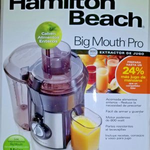 NEW in Box – Hamilton Beach Big Mouth Juicer Extractor Homemade Juice Smoothies