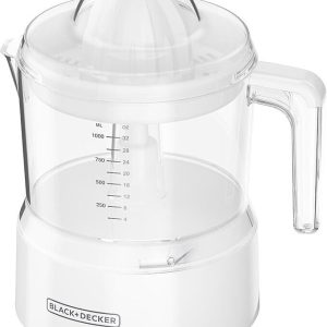 BLACK+DECKER CJ650W: 32oz Citrus Juicer – White