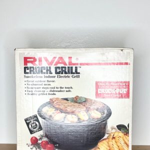 RIVAL Crock Grill Smokeless Indoor Electric Grill MODEL 5750