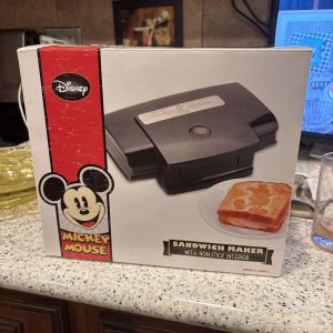 Disney DCM-5 Classic Mickey 2-Slice Grilled Sandwich Maker