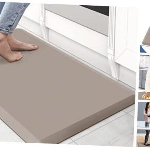 Kitchen Mat Cushioned Anti Fatigue Rug 17.3″x28″ Waterproof Non Slip Standing