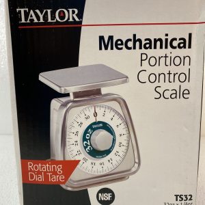 Taylor Precision Products TS32 Mechanical Portion Control Kitchen Scale, Univ…