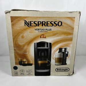 Breville Nespresso VertuoPlus Deluxe Coffee Machine Bundle Aeroccino3 OPEN BOX