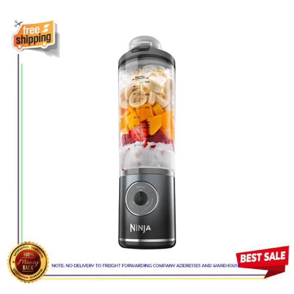 Ninja – Blast Max 22oz Portable Blender – Cool Gray