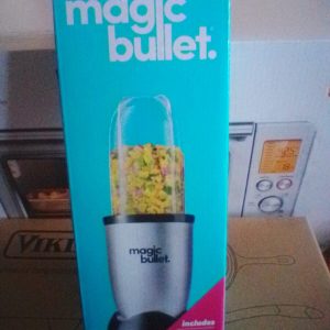 Magic Bullet Blender 250-Watt Motor Base – Silver / Black