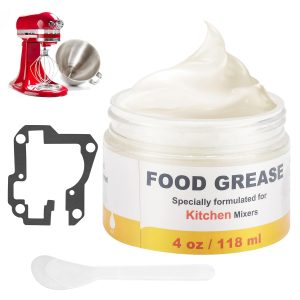 4 Oz Food Grade Grease with 9709511 Gasket for kitchenaid Stand Mixer Food Sa…