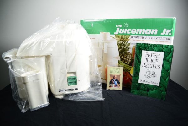 The Juiceman Jr JM1A Fruit And Vegetable Automatic Juice Extractor Open Box