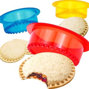 Sandwich Cutter and Sealer Pack of 5 Uncrustables Sandwich Maker for Kids New