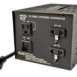 VCT VT-3000J Japanese Voltage Transformer Converter 110 Volt 100v, 3000 WATT,…