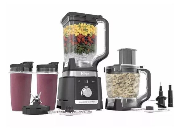 Ninja DELUXE KITCHEN SYSTEM Power Blender + Food Processor Pro With 88 Oz