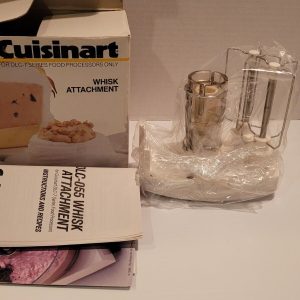 Cuisinart Whisk Attachment DLC-055 For DLC-7 Series Food Processors New Open Box