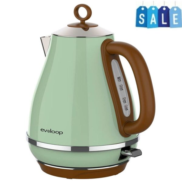 1.7L Electric Kettles BPA Free Tea Kettles Hot Water Boiler Heater Stainless New