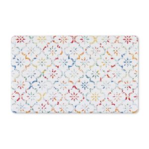 Ogee Tile Kitchen Mat, Multicolor, 18″ x 30″