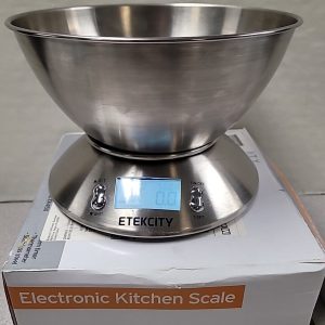 Etekcity Food Kitchen Scale with Bowl, Digital Weight Scale for Food Ounces a…