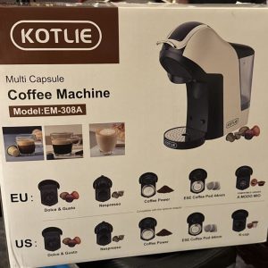 KOTLIE 5in1 19Bar Multicapsule Espresso Coffee Machine, Cold&Hot Brewing