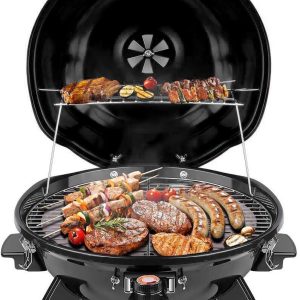 Electric Indoor/Outdoor Grill – 15-Serving