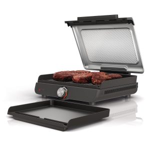 Ninja Griddle and Indoor Grill, 14’’ Electric Grill Steak Burgers Salmon Veggies