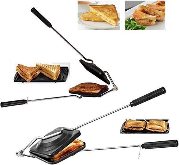 Gas Toaster Sandwich Maker Non Stick Sandwich Maker Pan Gas Sandwich Toaster Gas