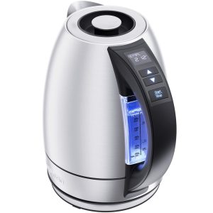 Electric Tea Kettle, 1.8 Liter Hot Water Electric Kettle Temperature Control …