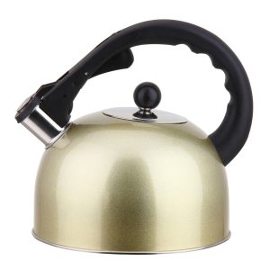 Stainless Steel Stovetop Tea Kettle 3L with Handle, Induction Compatiable