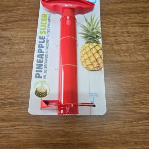 Tomorrow’s Kitchen Red Pineapple Peeler Corer And Slicer New