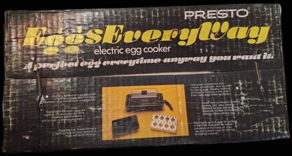 Vintage Presto Eggs Every Way Electric Egg Cooker New In Box