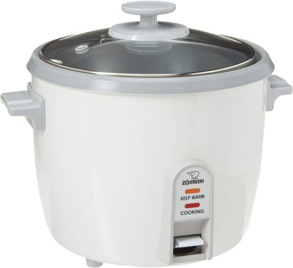 Zojirushi NHS-10 6-Cup (Uncooked) Rice Cooker 1.14 Quarts Rice Cookers Home