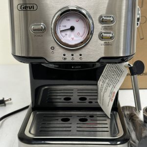 Gevi Espresso Machine w/ Milk Frother Steam Wand 15 Bar Espresso Coffee Machine