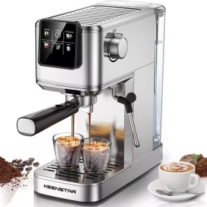 Espresso Machine 20Bar, Hot & Iced Coffee Machine with Rapid Cold Brew, Espre…