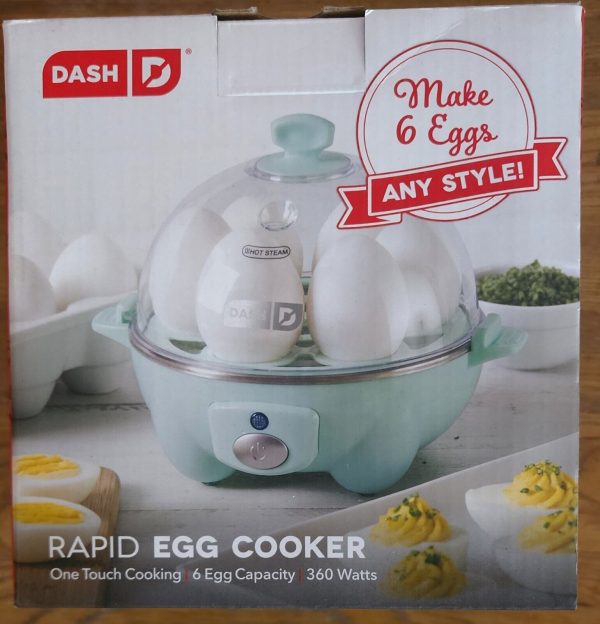 Dash Rapid Egg Cooker: 6 Egg Capacity Electric Egg Cooker New