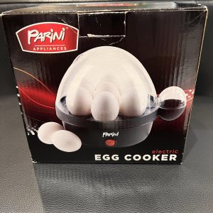 New Parini Egg Cooker – Electric/Black/7-Egg Capacity – *Opened Box*