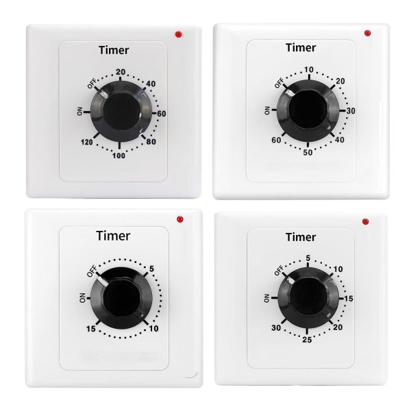 Easy Installation Mechanical Timer Switch for AC250V 15A Electrical Devices