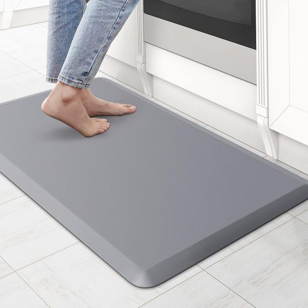 KitchenClouds Kitchen Mat Cushioned Anti Fatigue Rug 17.3 X28 Waterproof Non Mat