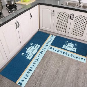 Comfort Kitchen Mat with Foam Backing, Set and/or Single Options