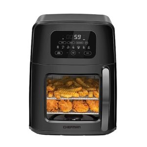 Chefman Auto-Stir Air Fryer Convection Oven +, Moves Food for Even Frying, XL