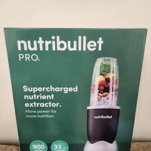 NutriBullet Pro Deluxe Edition 900 Watt Series Countertop Blender NB9-0801K blac