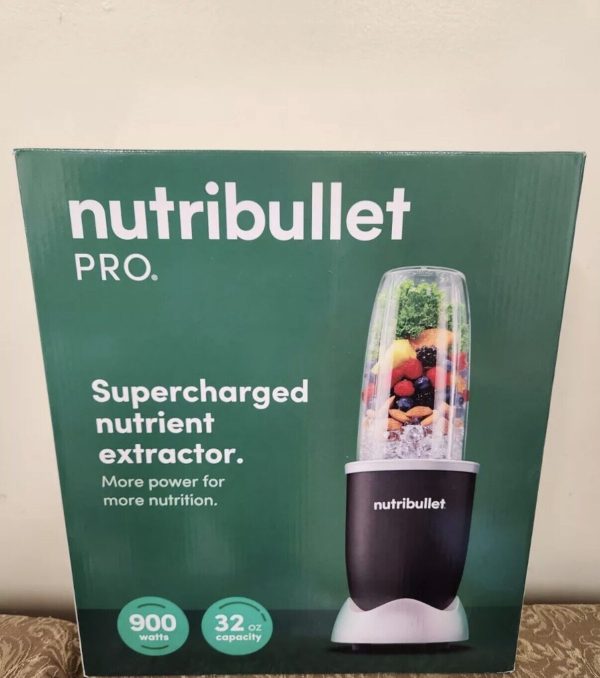 NutriBullet Pro Deluxe Edition 900 Watt Series Countertop Blender NB9-0801K blac