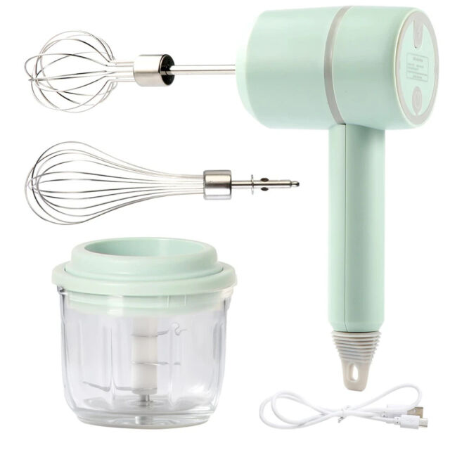 Portable Blender Mixer Kitchen Tools Hand Mixer Electric Food Processors Set New