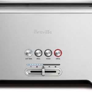 Breville Bit More Toaster 4 Slice BTA730XL Brushed Stainless Steel – 1800 Watts