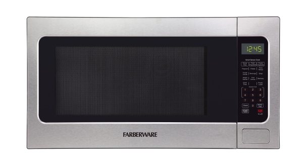 Farberware 2.2 Cu. ft. Microwave Oven, Stainless Steel, FMO22ABTBKC