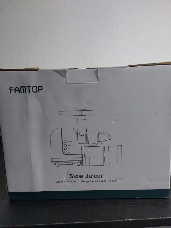 FAMTOP Cold Press 365 Juicer Slow Masticating Extractor