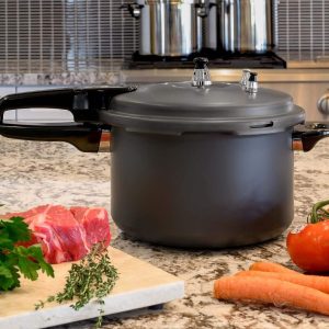 7.4Qt Pressure Canner w/Release Valve Titanium Canning Cooker Pot Stove