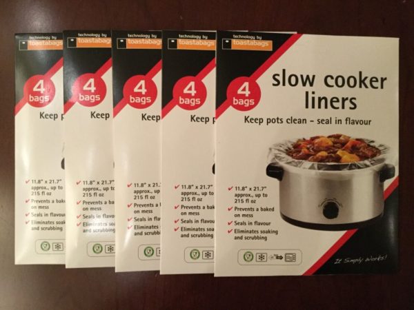 20 Toastabags Crock Pot Slow Cooker Liners bags 11.8” x 21.7”