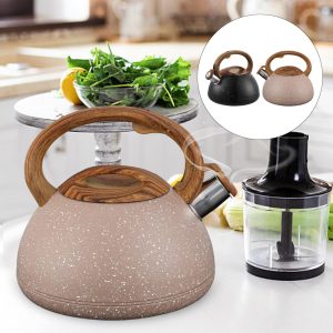 Whistling Tea Pot Hot Water Maker Whistling Kettle Stainless Steel Tea Kettles