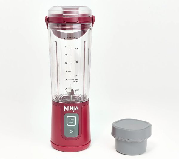 Ninja Blast 18-oz Portable Rechargeable Blender, Easy-open Sip Lid, Cranberry