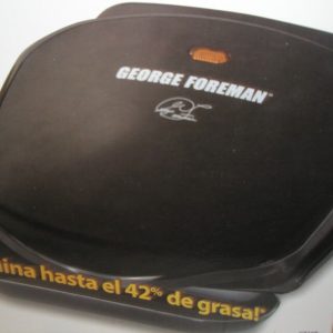 George Foreman Classic Plate 2 Serving Black Indoor Grill and Panini Press GR10B