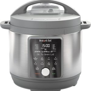 Instant Pot 6QT Duo Plus Multi-Use Pressure Cooker Whisper-Quiet Steam Release