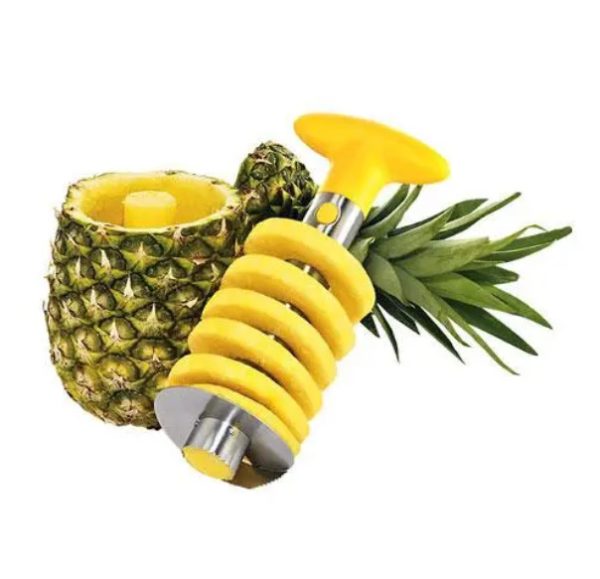 Avon Stainless Steel Pineapple Corer (Yellow, Brand New in Box)