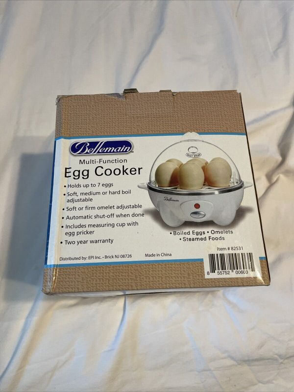 Bellemain Multi-Function Egg Cooker Color White