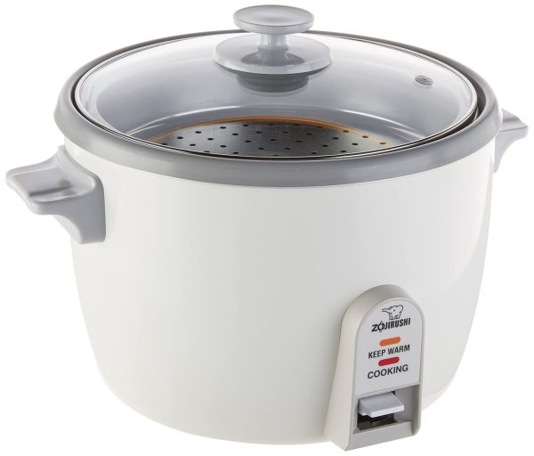 NHS-18 10-Cup (Uncooked) Rice Cooker,White